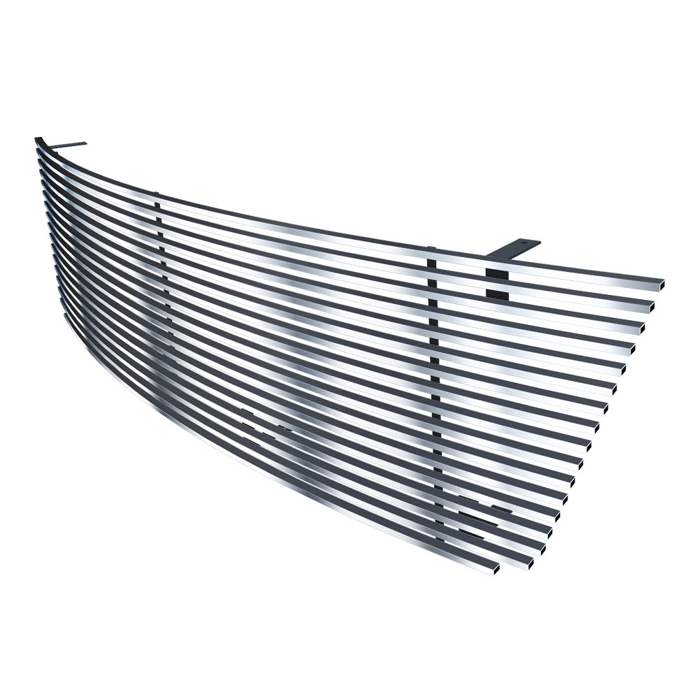 2007 Ford Econoline Van  (22 Bars)Stainless Steel Billet Grille - 1992-2007 Ford Econoline Van (22 Bars), Main Upper, Hairline Finish, Stainless Steel