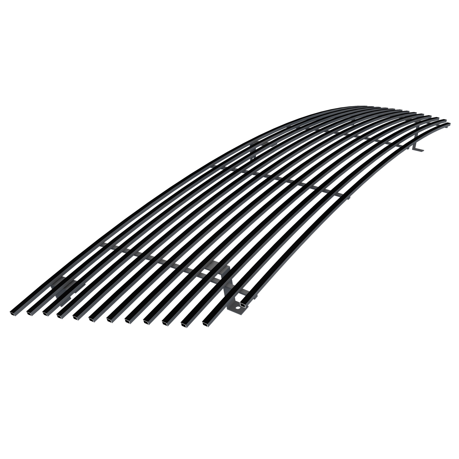 2007 Ford Econoline Van  (15 Bars)Stainless Steel Billet Grille - 1992-2007 Ford Econoline Van (15 Bars), Main Upper, Black Powder Coated, Stainless S