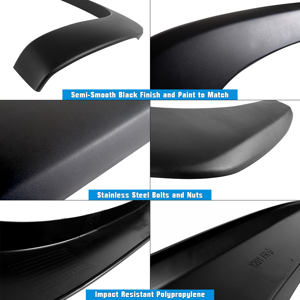 1999-2002 Chevrolet Silverado/1999-2006 GMC Sierra (Excl. Sport)/2007 GMC Sierra Classic Model Front and Rear Wheel Arches Fender Flare Rugged OE