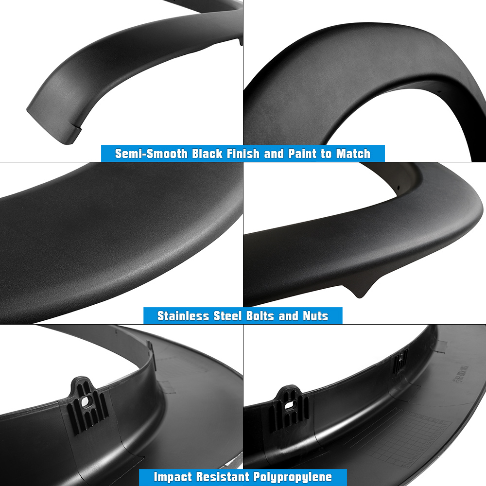 2002-2008 Dodge Ram Front and Rear Wheel Arches Fender Flare Rugged OE