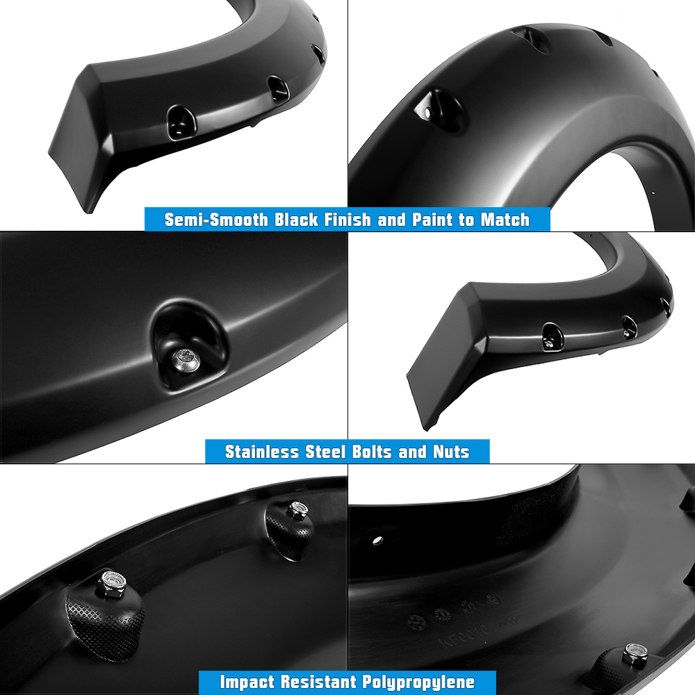2004-2008 F-150/ 2006-2008 Mark LT Front and Rear Wheel Arches Fender Flare Pocket Dimple
