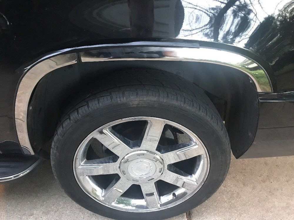 2007-2014 Cadillac Escalade Regular Wheelbase Not Fit ESV & EXT Front and Rear Wheel Arches Fender trim