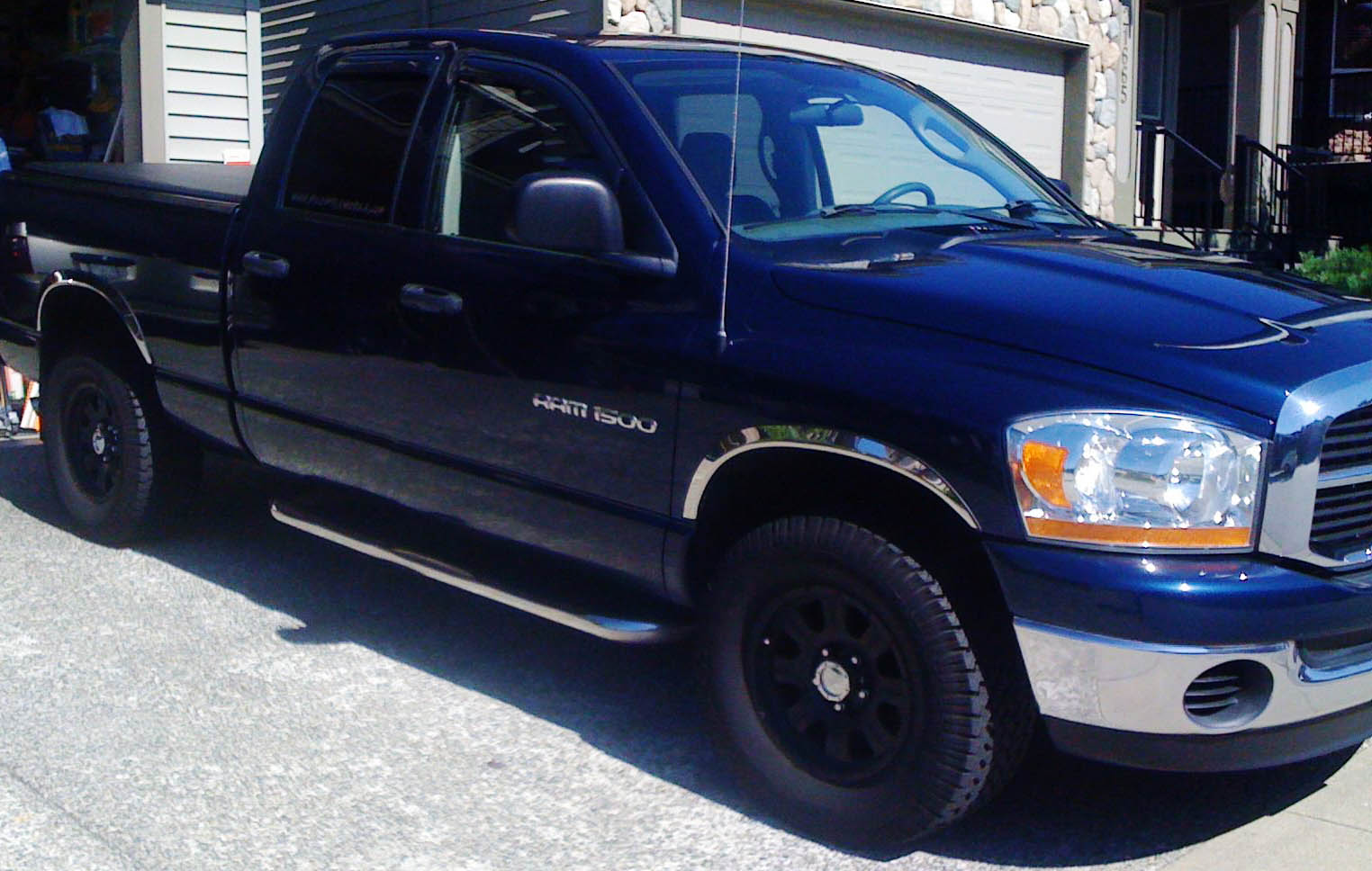 2002-2008 Dodge Ram 1500/2003-2009 Dodge Ram 2500 Short Style Front and Rear Wheel Arches Fender trim