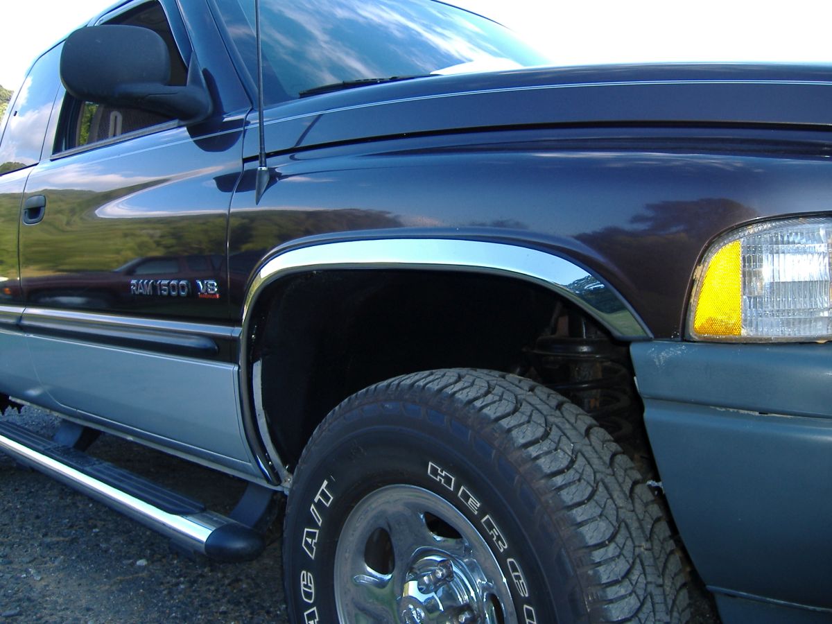 1994-2001 Dodge Ram Long Style Front and Rear Wheel Arches Fender trim