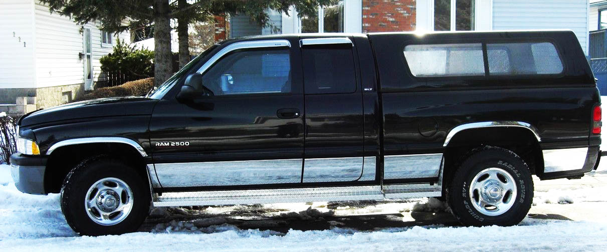 1994-01 Dodge Ram Short Style Front and Rear Wheel Arches Fender trim