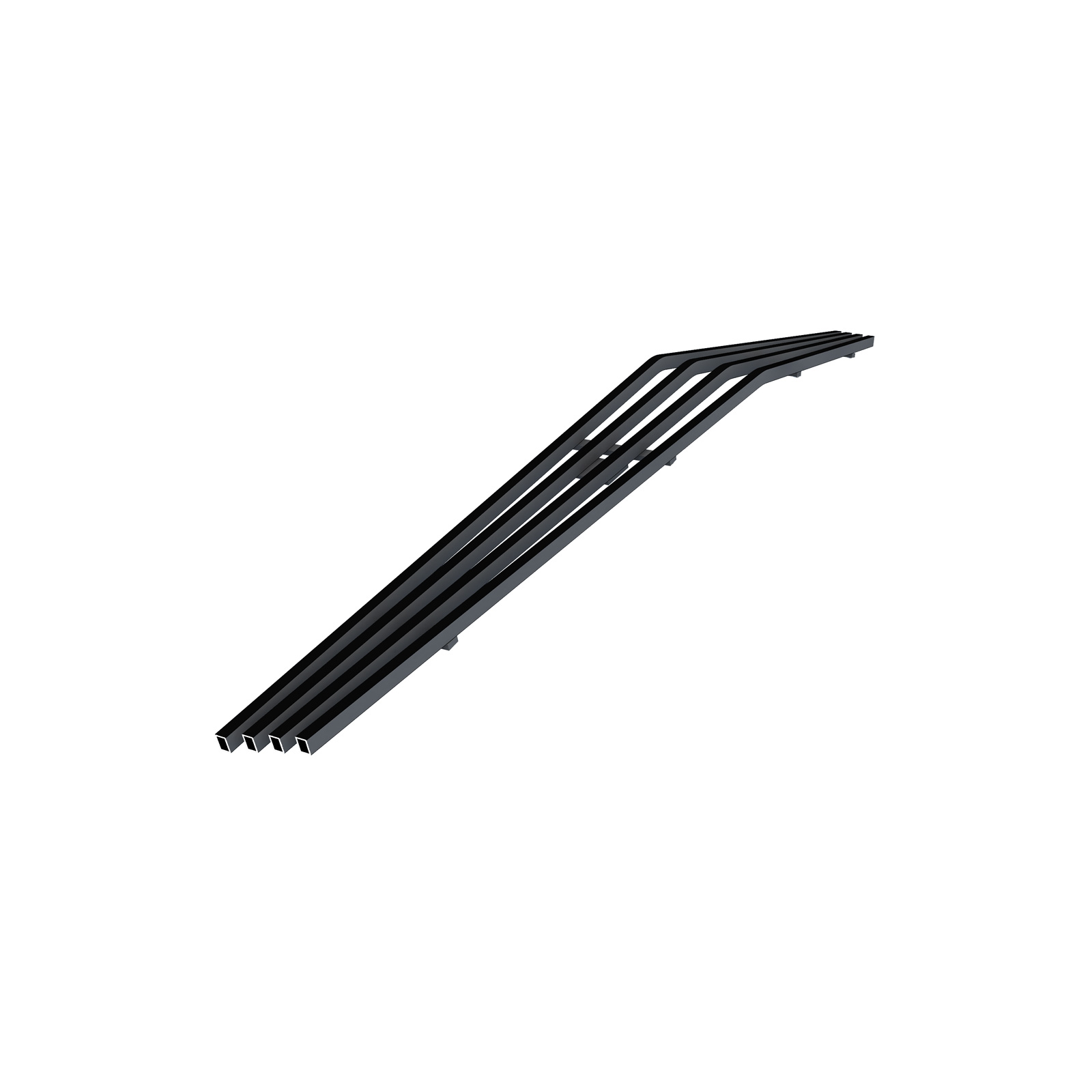 2008-2013 Cadillac CTS (Not For CTS-V) Lower Bumper Black Stainless Steel Billet Grille