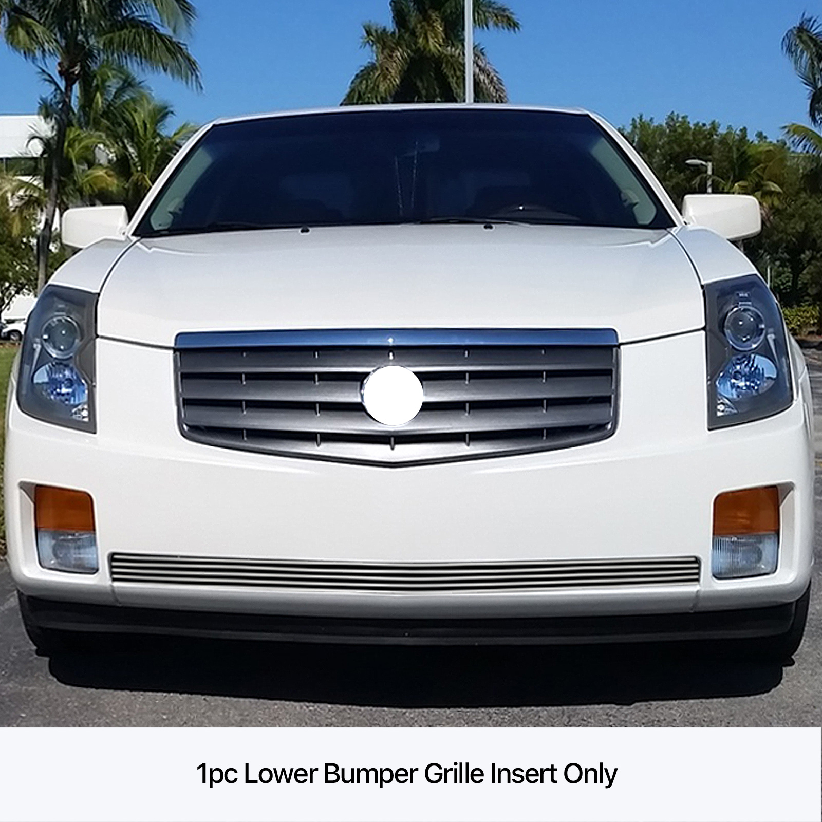 2003-2007 Cadillac CTS Not For CTS V Model Lower Bumper Aluminum Billet Grille