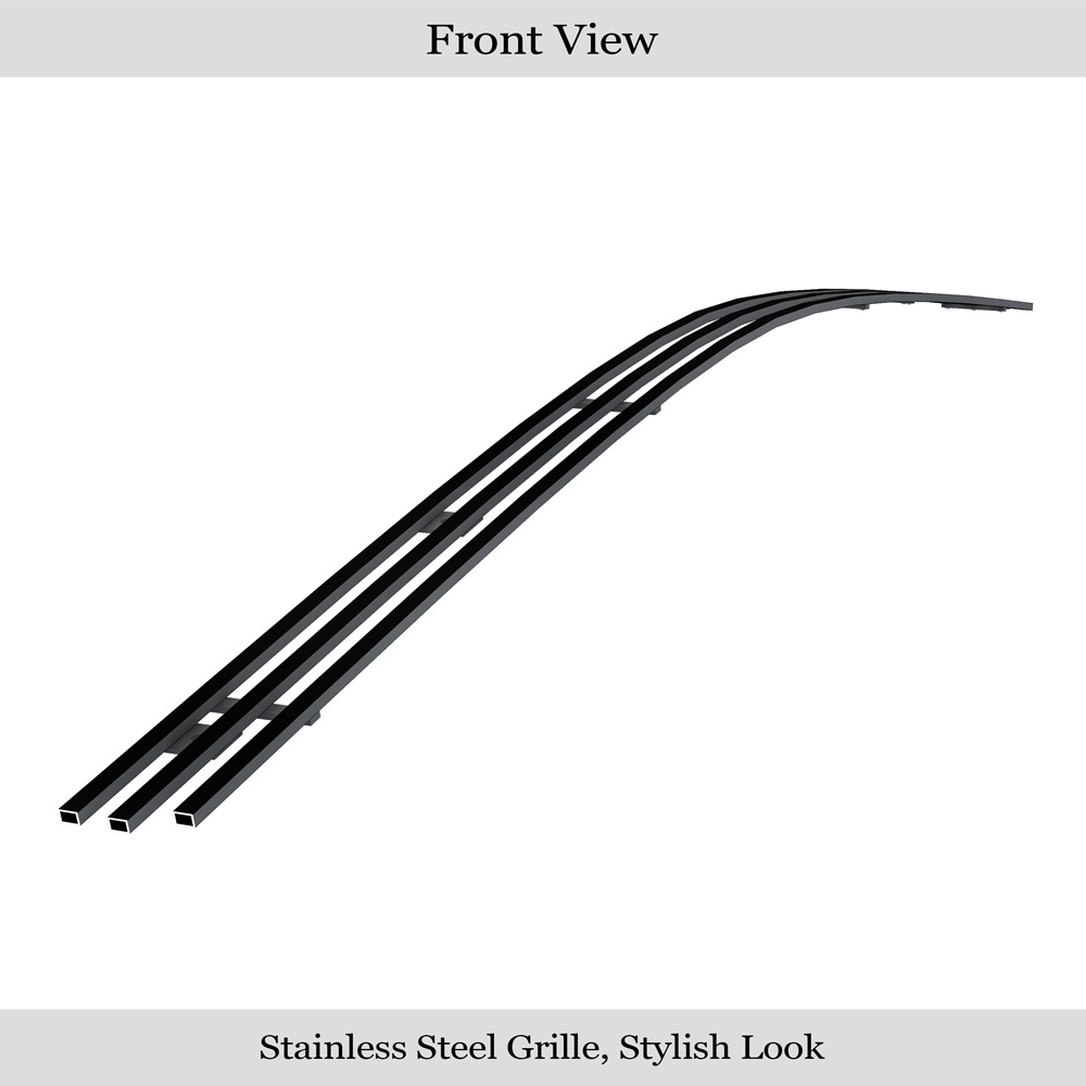 2003-2007 Cadillac CTS Not For CTS V Model Lower Bumper Black Stainless Steel Billet Grille