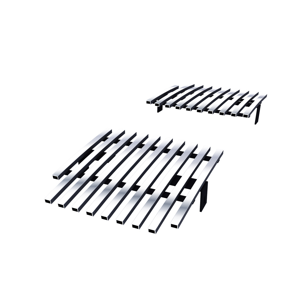 2003-2007 Cadillac CTS Fog Light Cover Stainless Steel Billet Grille