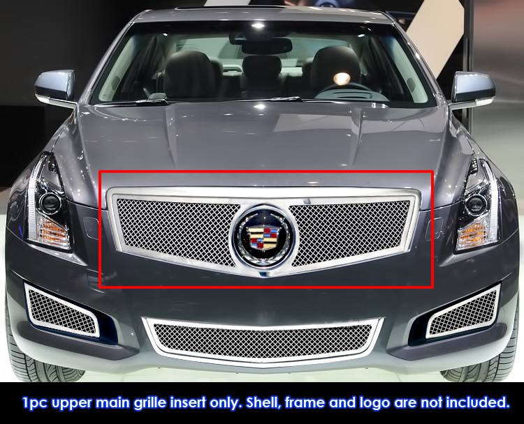 2013-2014 Cadillac ATS Logo Show Main Upper Wire Mesh Grille