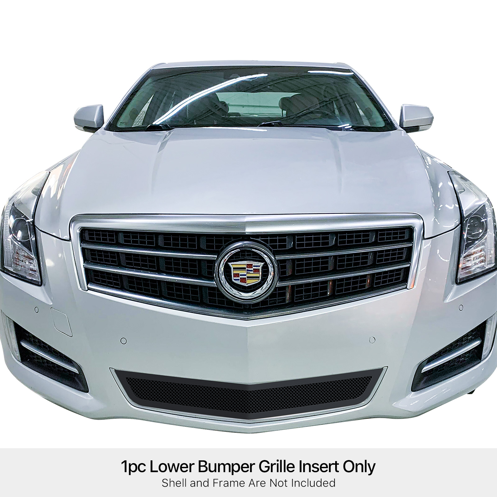 2013-2014 Cadillac ATS Lower Bumper Black Wire Mesh Grille