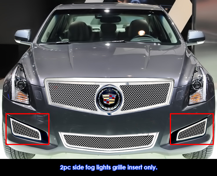 2013-2014 Cadillac ATS Fog Light Cover Wire Mesh Grille