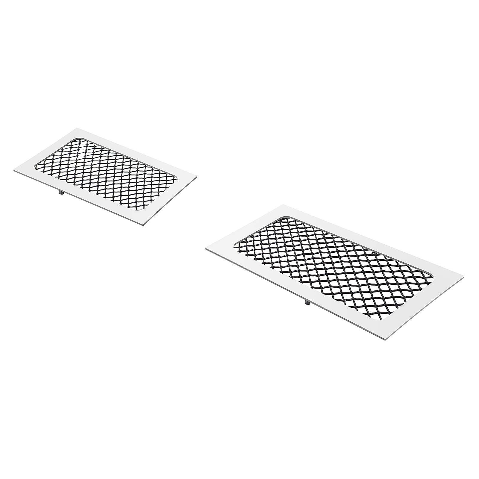 2007-2014 Cadillac Escalade Not Fit ESV Platinum And Hybrid Models Without Tow hook Tow Hook Black Wire Mesh Grille