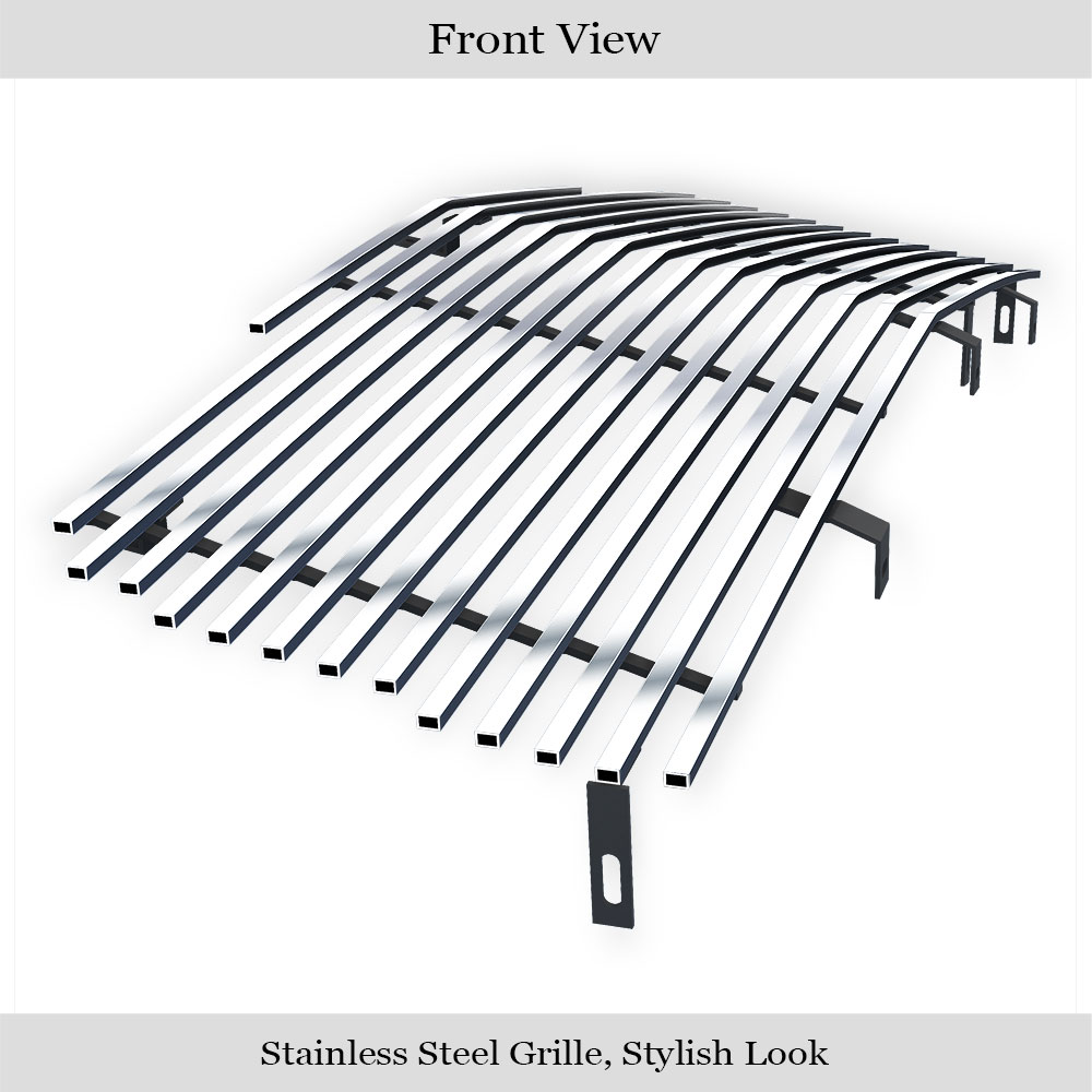 2002-2006 Cadillac Escalade /2002-2006 Cadillac Escalade EXT /2002-2006 Cadillac Escalade ESV Main Upper Stainless Steel Billet Grille