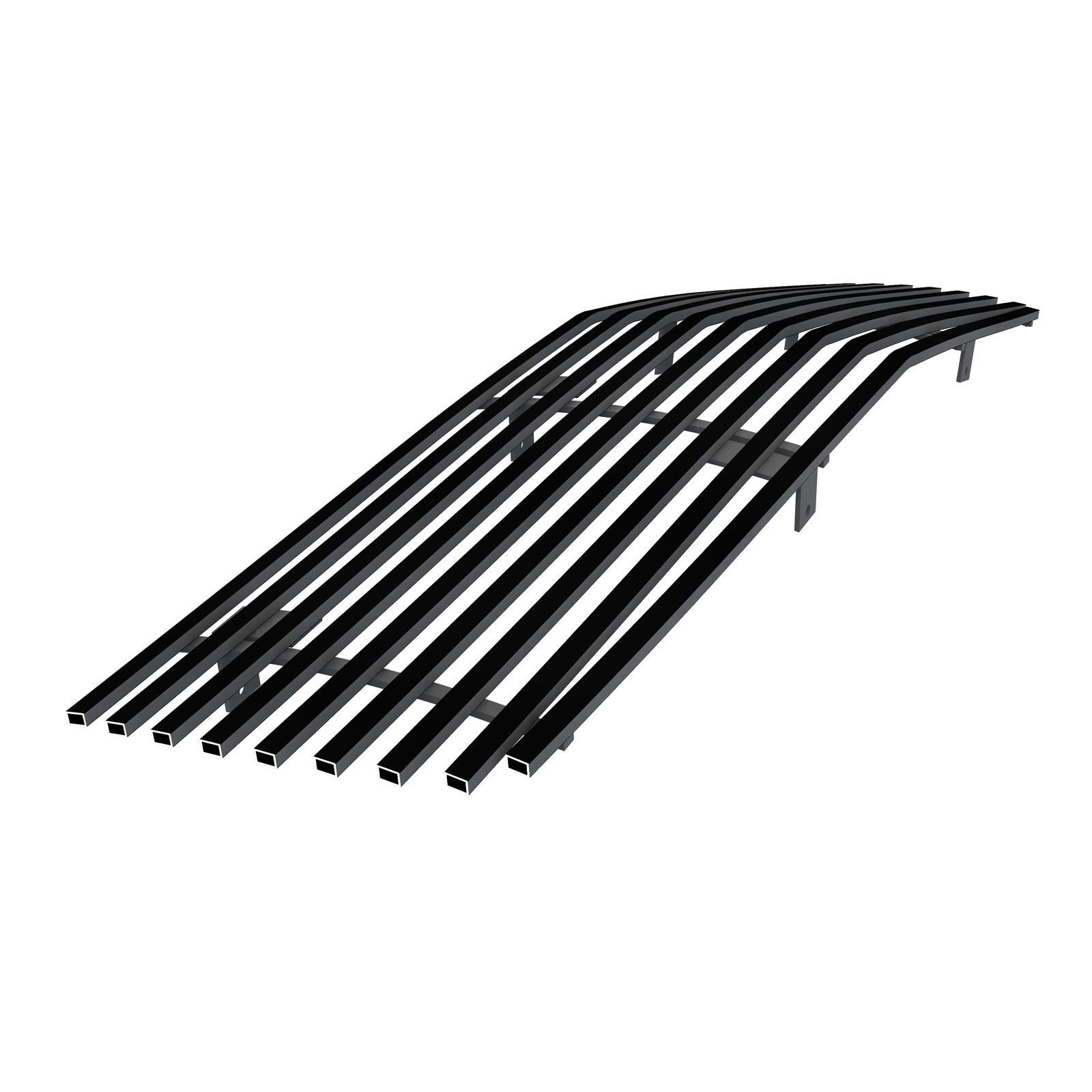 1995-2002 Cadillac EL Dorado Main Upper Black Stainless Steel Billet Grille