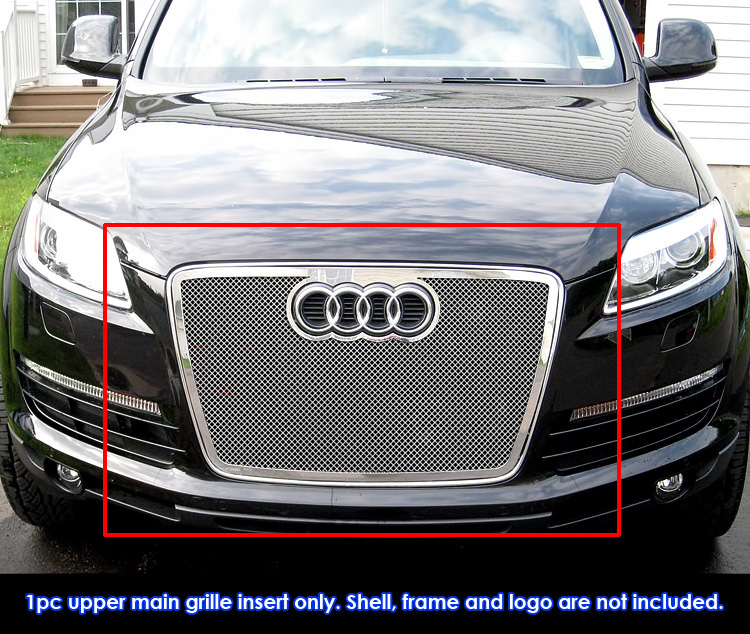 2007-2015 Audi Q7 Not For Prestige and S Line and TDI Main Upper Wire Mesh Grille