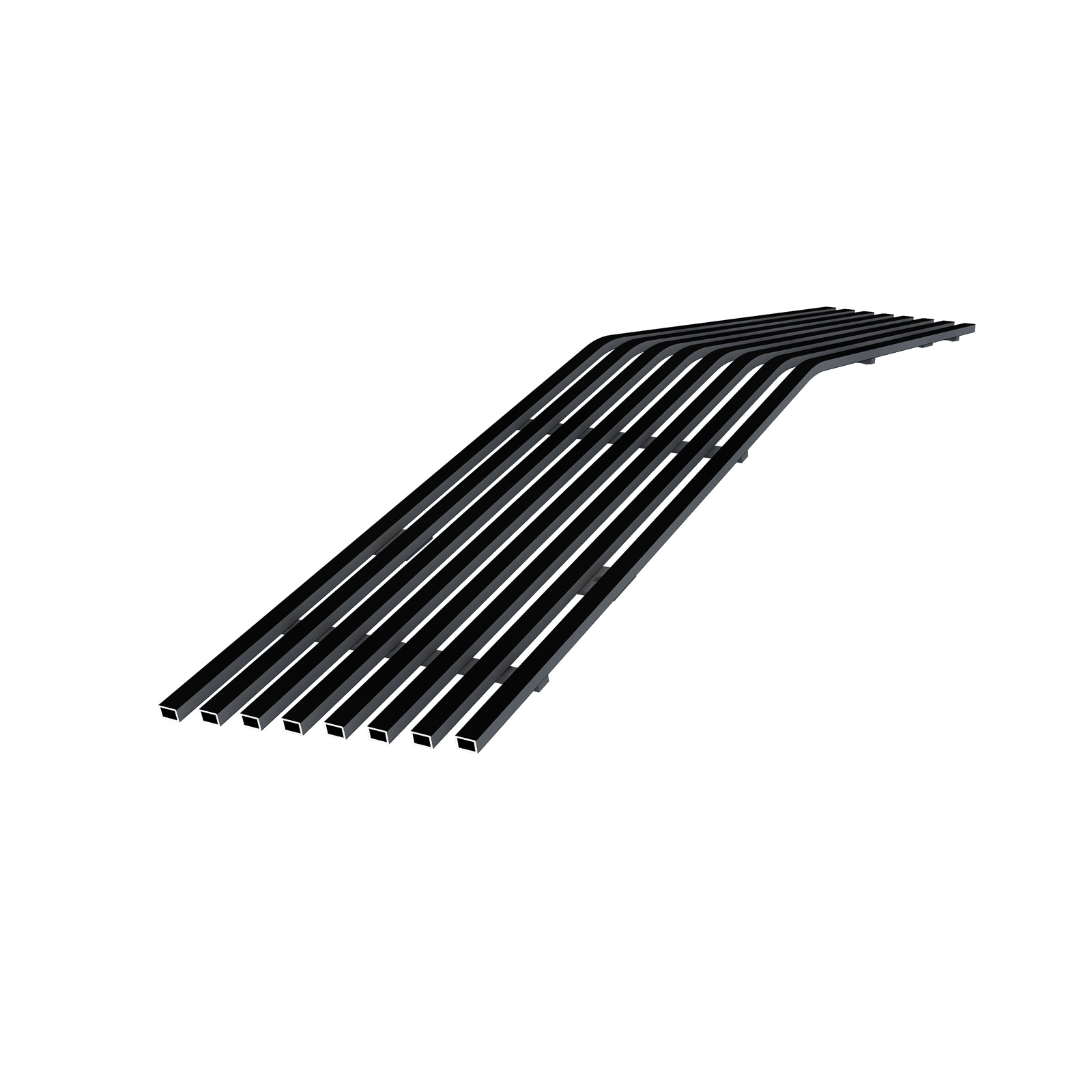 2018-2021 Chevy Traverse Lower Bumper Black Stainless Steel Billet Grille