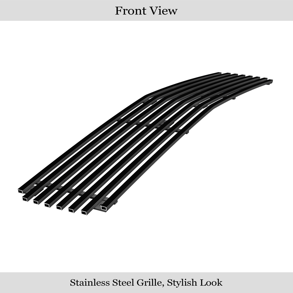 1982-1987 Chevy Camaro Z28 Lower Bumper Black Stainless Steel Billet Grille