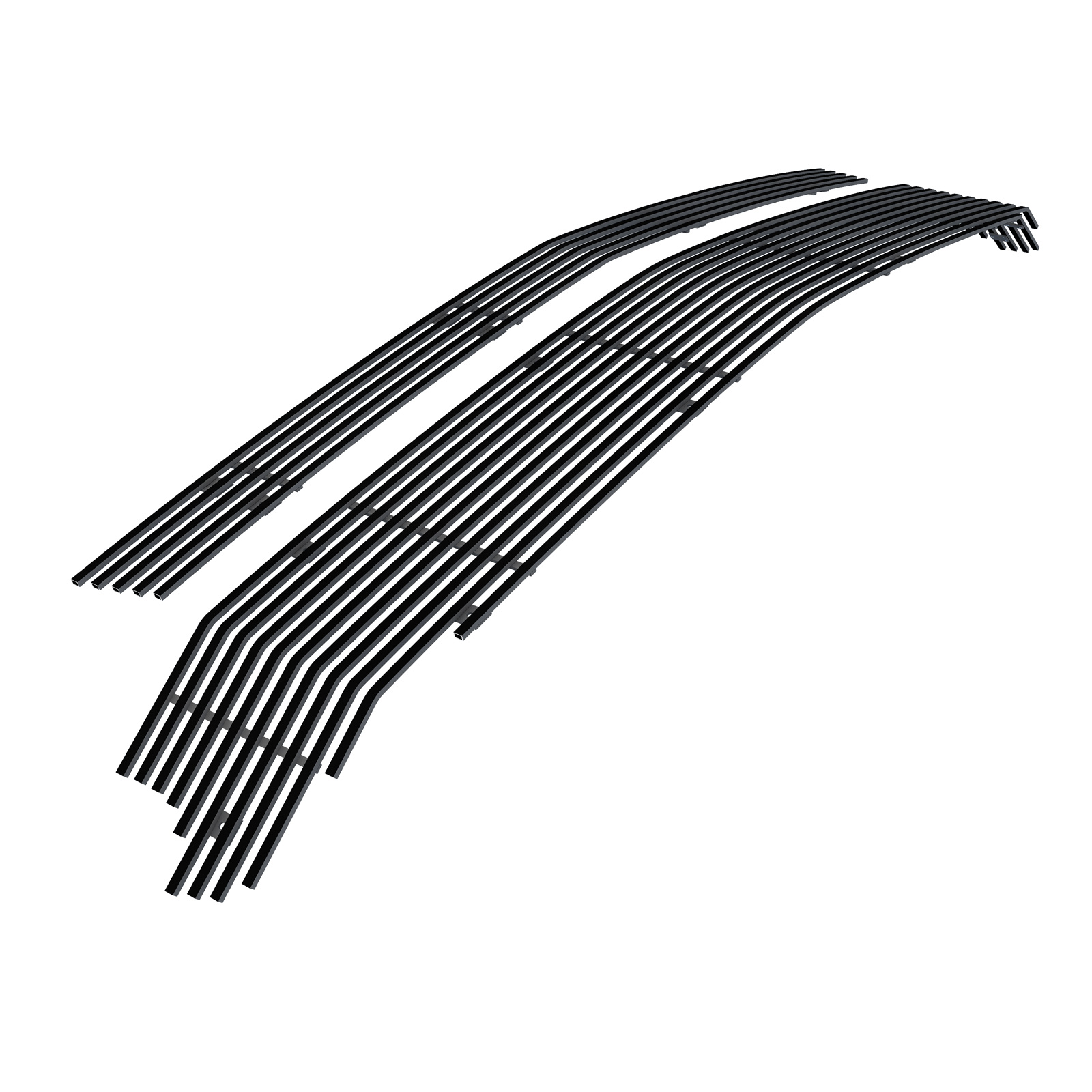 2021-2024 Chevy Tahoe LS & Z71 Main Upper Black Stainless Steel Billet Grille
