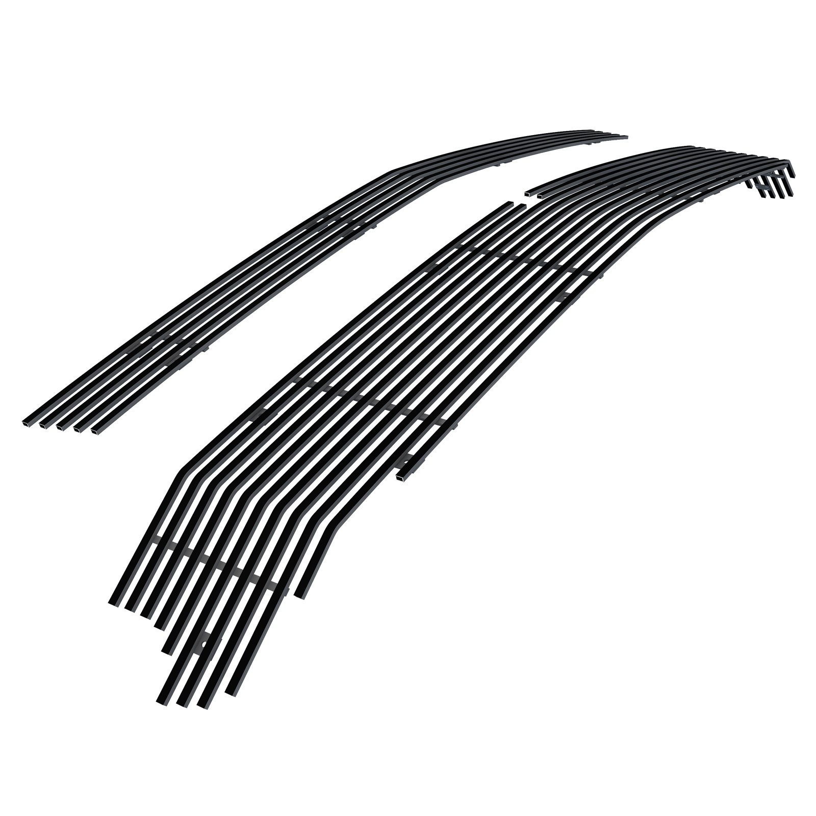 2021-2024 Chevy Tahoe LT & Premier & RST Main Upper Black Stainless Steel Billet Grille