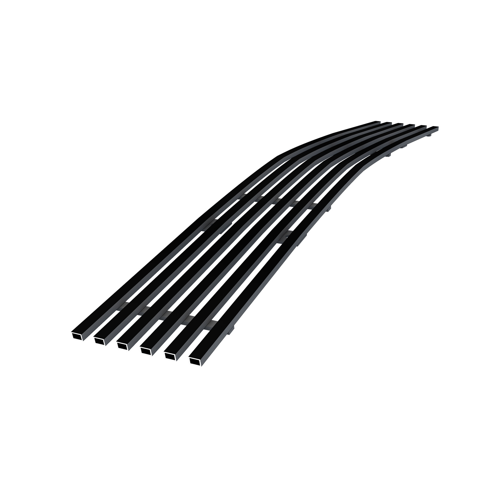 2021-2024 Chevy Tahoe Not For Z71 Lower Bumper Black Stainless Steel Billet Grille