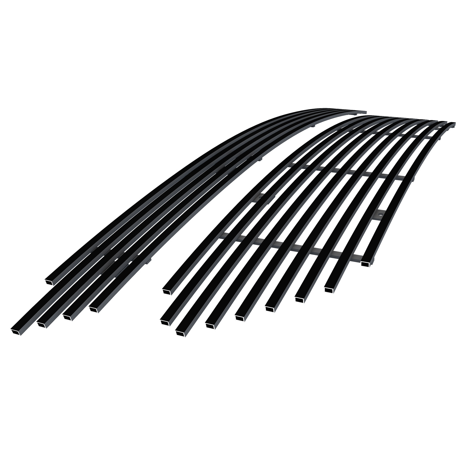 2021-2023 Chevy Trailblazer ACTIV Main Upper Black Stainless Steel Billet Grille