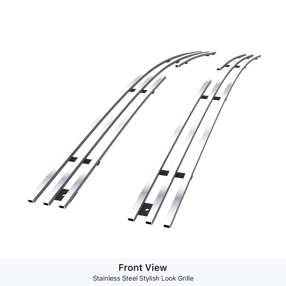 1994-1997 Chevy S-10 /1994-1997 Chevy S-10 Blazer Fit 2 Door Only Main Upper Stainless Steel Billet Grille