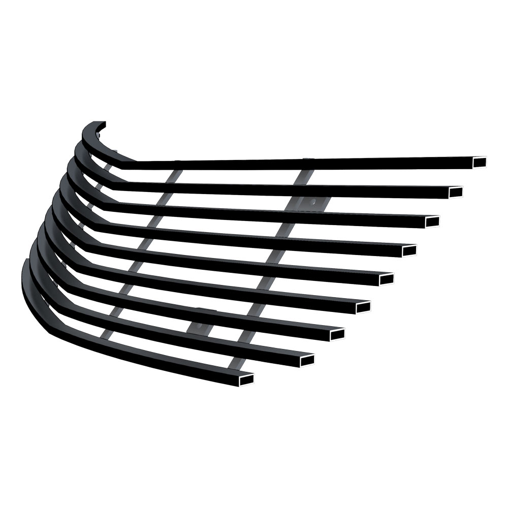 2000-2005 Chevy Impala Main Upper Black Stainless Steel Billet Grille