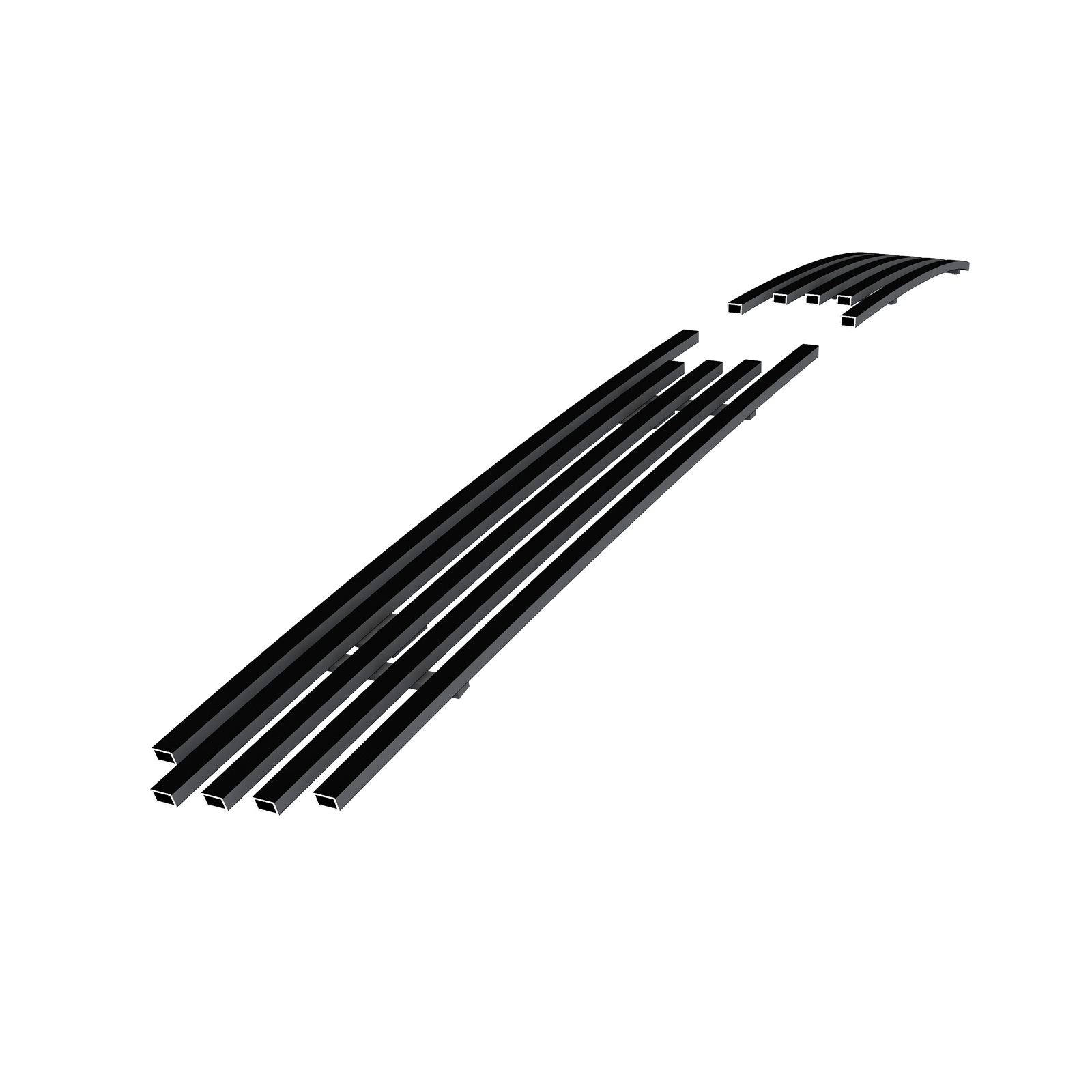 2006-2013 Chevy Impala /2006-2007 Chevy Monte Carlo /2014-2016 Chevy Impala Limited Model Only Main Upper Black Stainless Steel Billet Grille