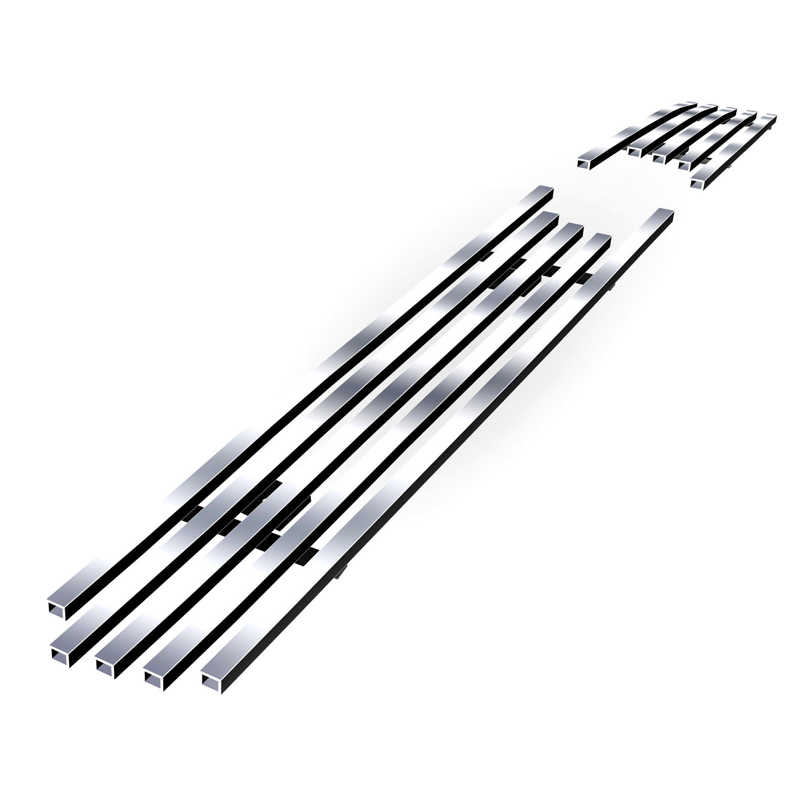 2006-2007 Chevy Monte Carlo /2006-2013 Chevy Impala MAIN UPPER Stainless Steel Billet Grille