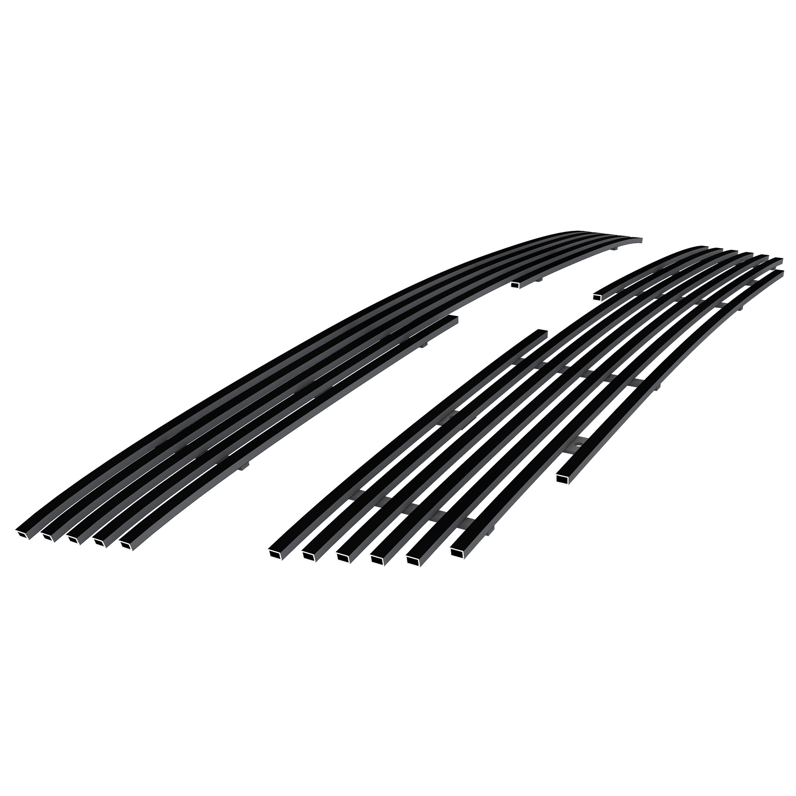 2004-2012 Chevy Colorado Not For Extreme Main Upper Black Stainless Steel Billet Grille