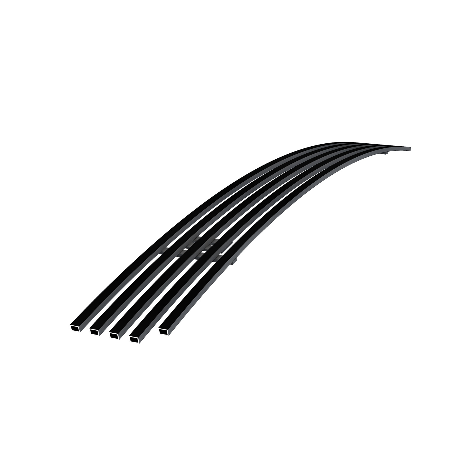 2004-2012 Chevy Colorado Not for Extreme (Cutting May Require)/2004-2012 GMC Canyon (Cutting May Require) Lower Bumper Black Stainless Steel Billet Grille