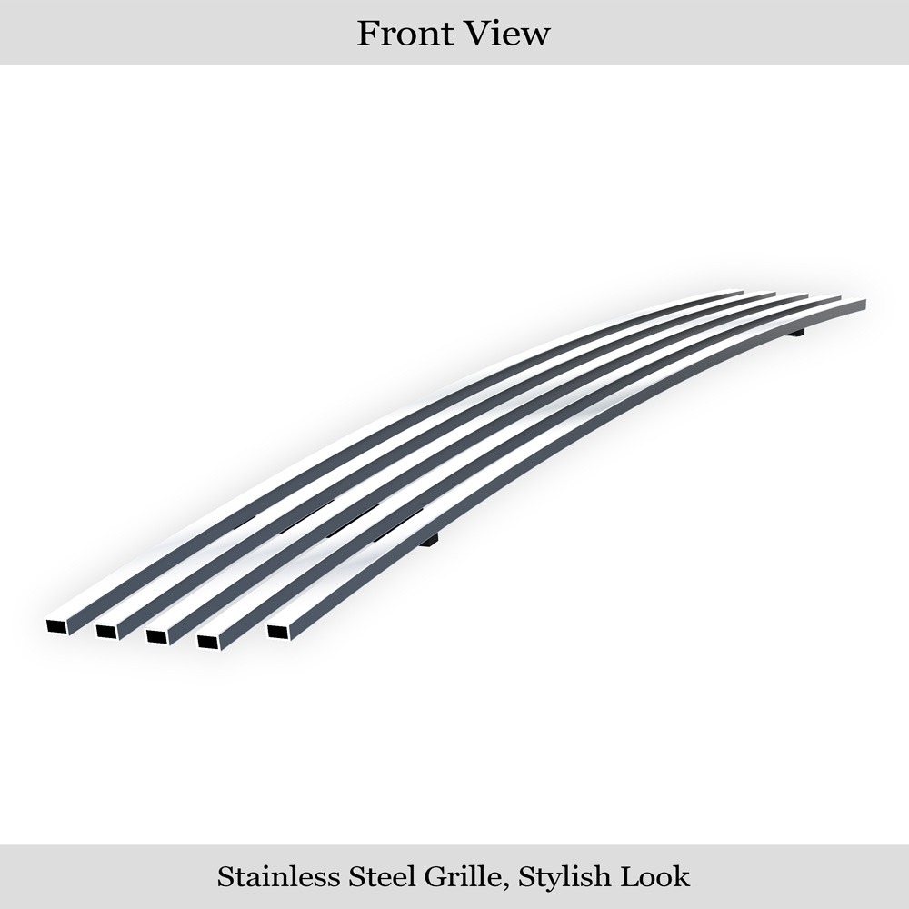 2004-2012 Chevy Colorado Not for Extreme/2004-2012 GMC Canyon Lower Bumper Stainless Steel Billet Grille