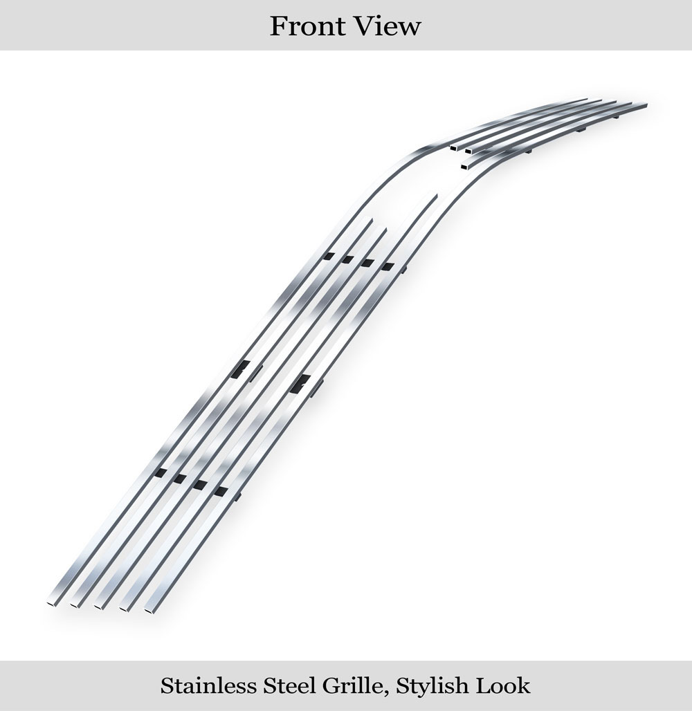 2014-2015 Chevy Camaro SS /2014-2015 Chevy Camaro LS /2014-2015 Chevy Camaro LT Main Upper Stainless Steel Billet Grille