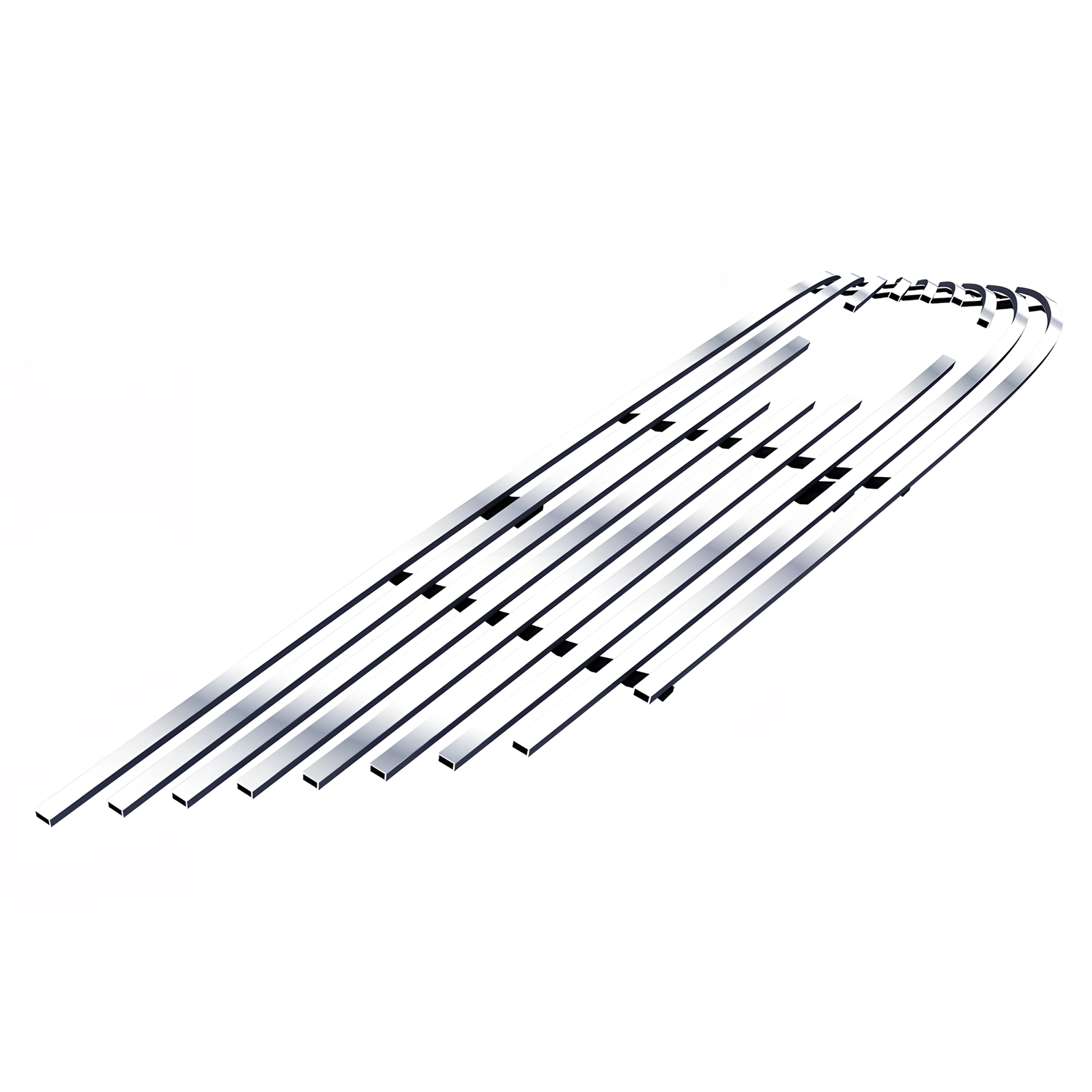 2014-2020 Chevy Impala Logo Show (Not For 2014-2016 Chevy Impala Limited) Main Upper Stainless Steel Billet Grille