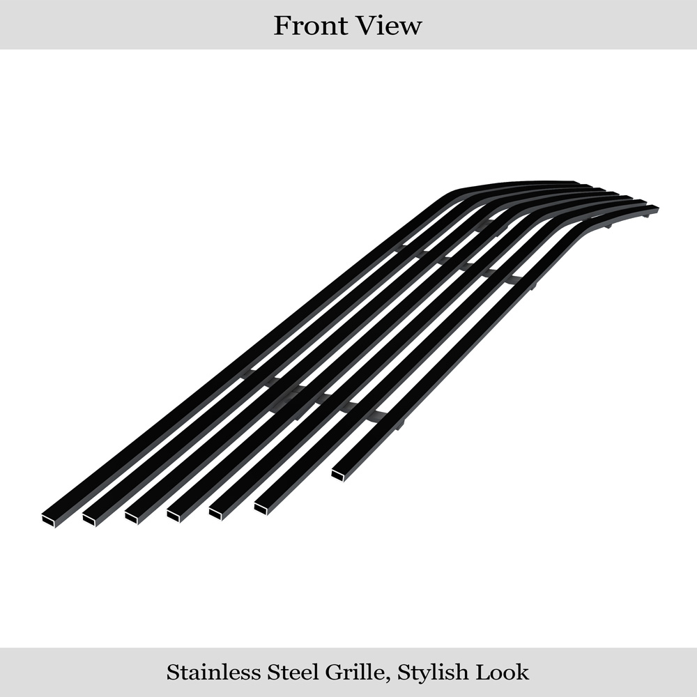 2014-2020 Chevy Impala (Not For 2014-2016 Chevy Impala Limited) Lower Bumper Black Stainless Steel Billet Grille