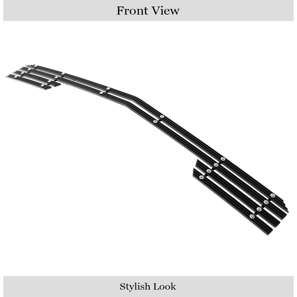 2014-2015 Chevy Silverado 1500 Lower Bumper Black Rugged Billet Grille