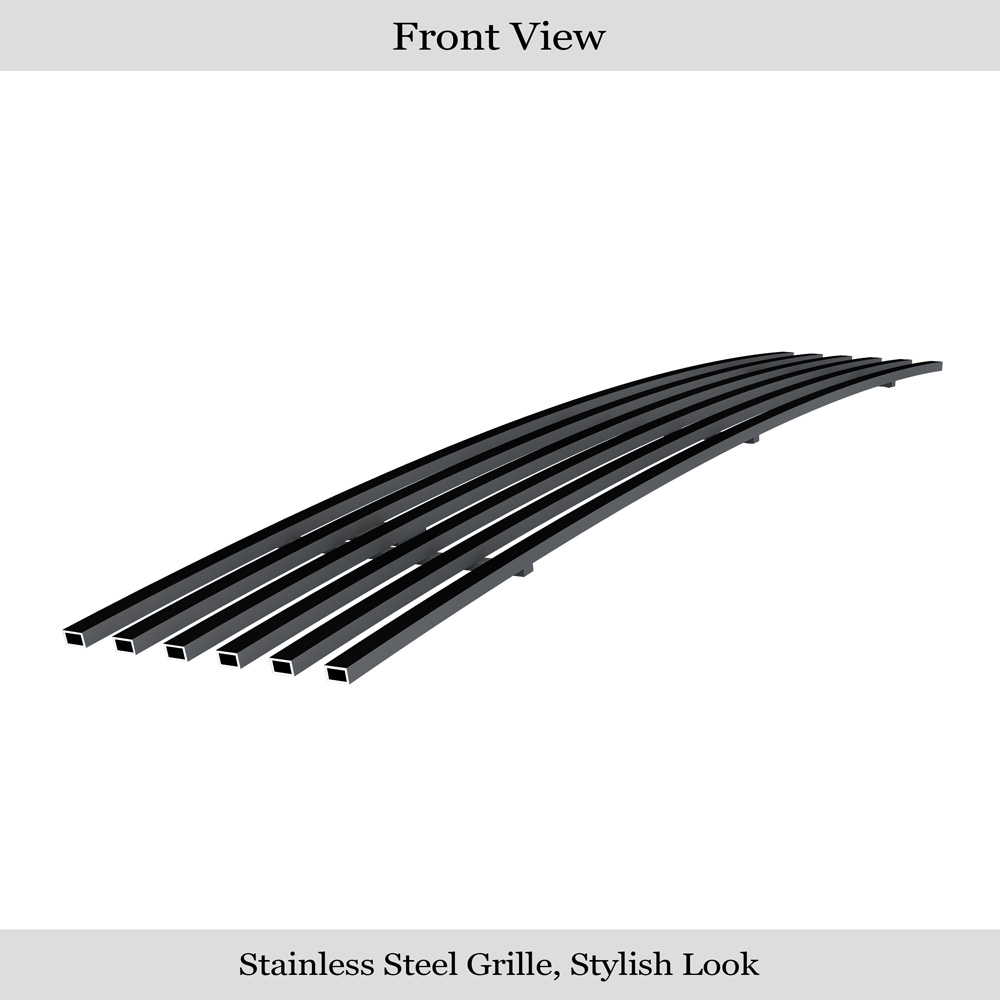 2020-2023 Chevy Silverado 2500 /2020-2023 Chevy Silverado 3500 Lower Bumper Black Stainless Steel Billet Grille