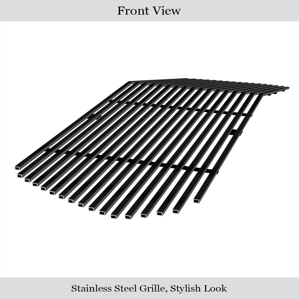 2019-2024 Chevy Camaro ZL1 Lower Bumper Black Stainless Steel Billet Grille