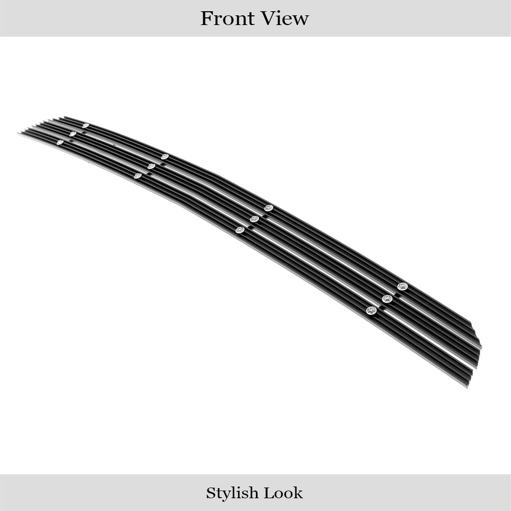 2015-2020 Chevy Colorado Not For ZR2 Model Lower Bumper Black Rugged Billet Grille