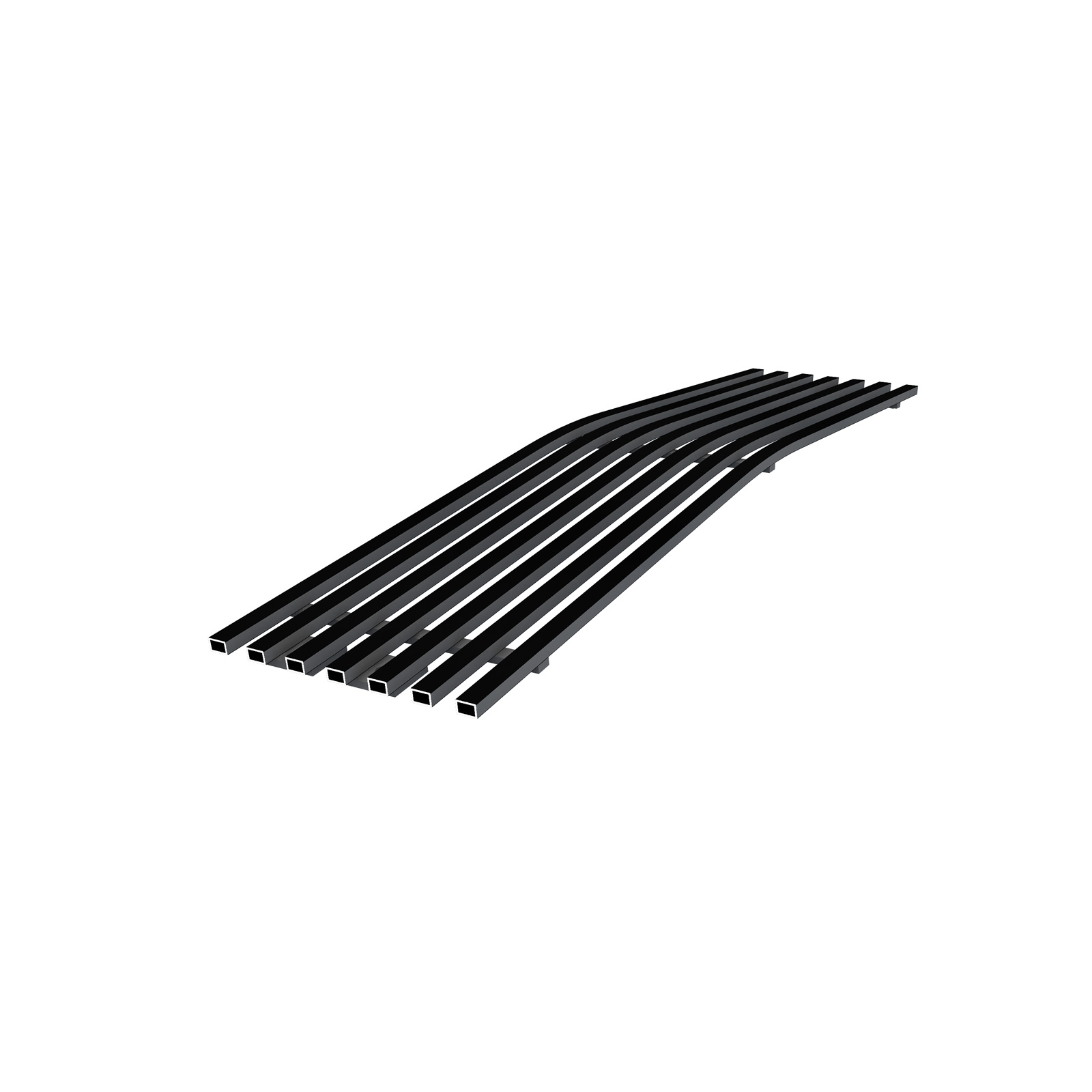 2015-2019 Chevy Silverado 2500 HD /2015-2019 Chevy Silverado 3500 HD Lower Bumper Black Stainless Steel Billet Grille