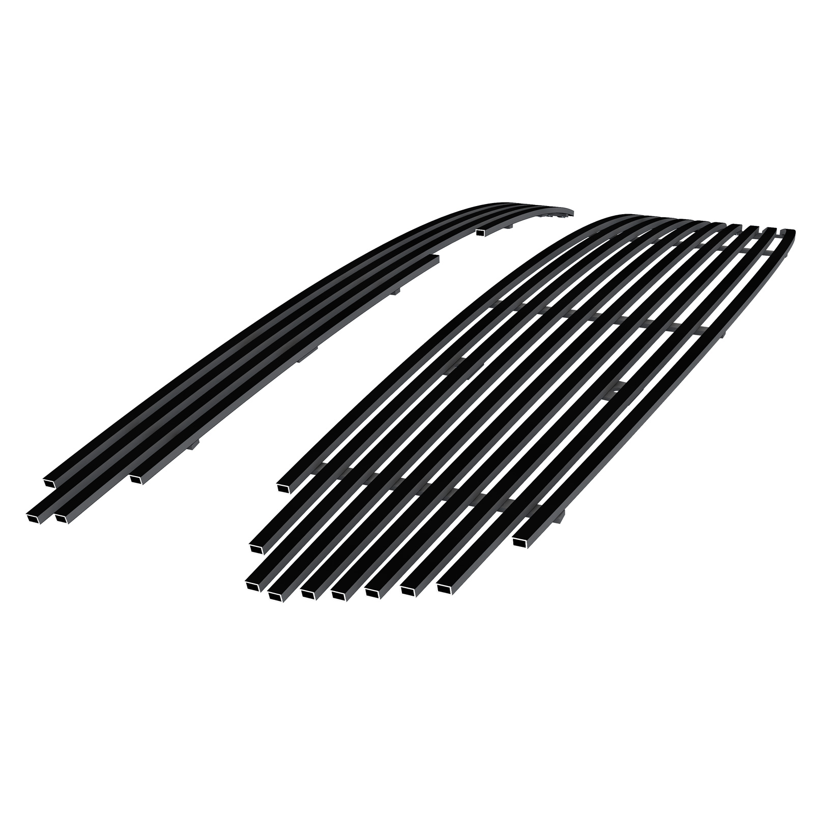 2015-2015 Chevy Cruze Main Upper Black Stainless Steel Billet Grille