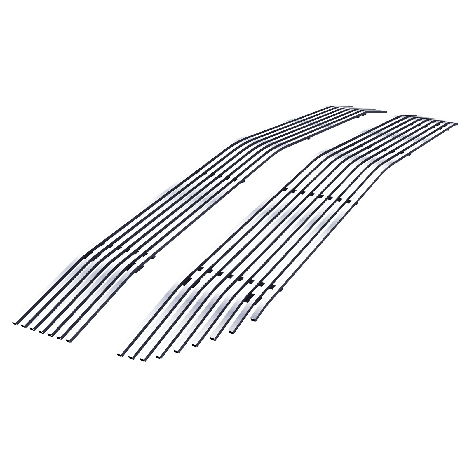 2016-2018 Chevy Silverado 1500 Not For Z71 and High Country Model (Incl. 2019 Silverado 1500 LD) Main Upper Stainless Steel Billet Grille