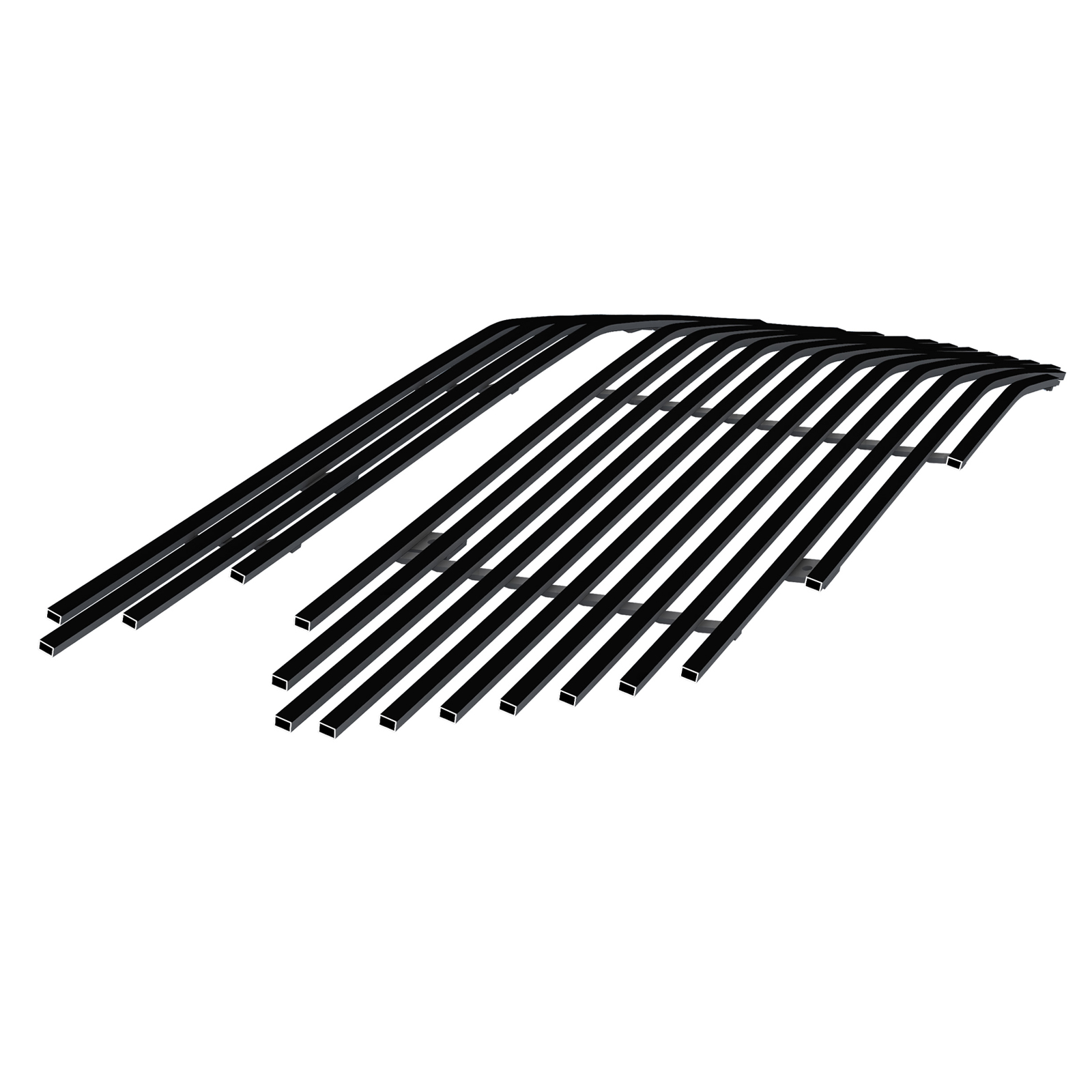 2016-2017 Chevy Equinox Main Upper Black Stainless Steel Billet Grille