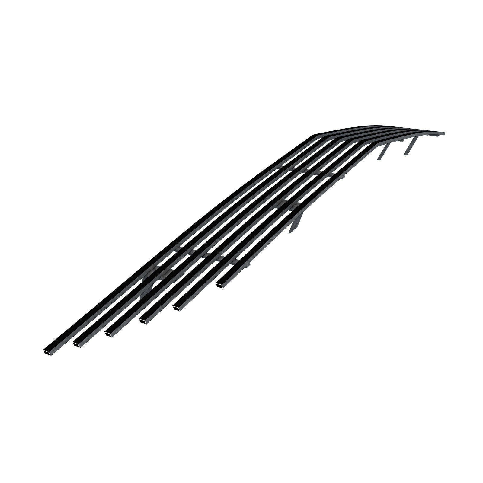2016-2017 Chevy Equinox Lower Bumper Black Stainless Steel Billet Grille