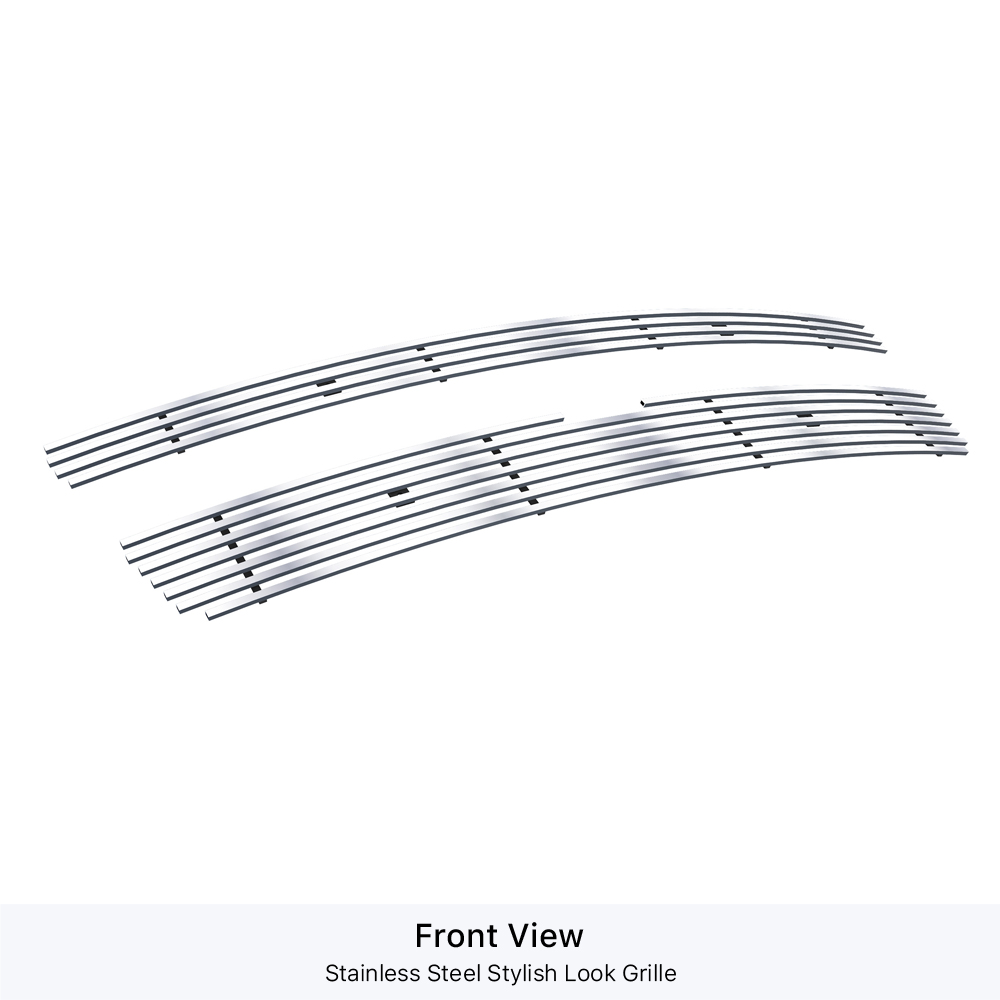 2007-2014 Chevy Avalanche /2007-2014 Chevy Suburban /2007-2014 Chevy Tahoe Not For Hybrid Main Upper Stainless Steel Billet Grille