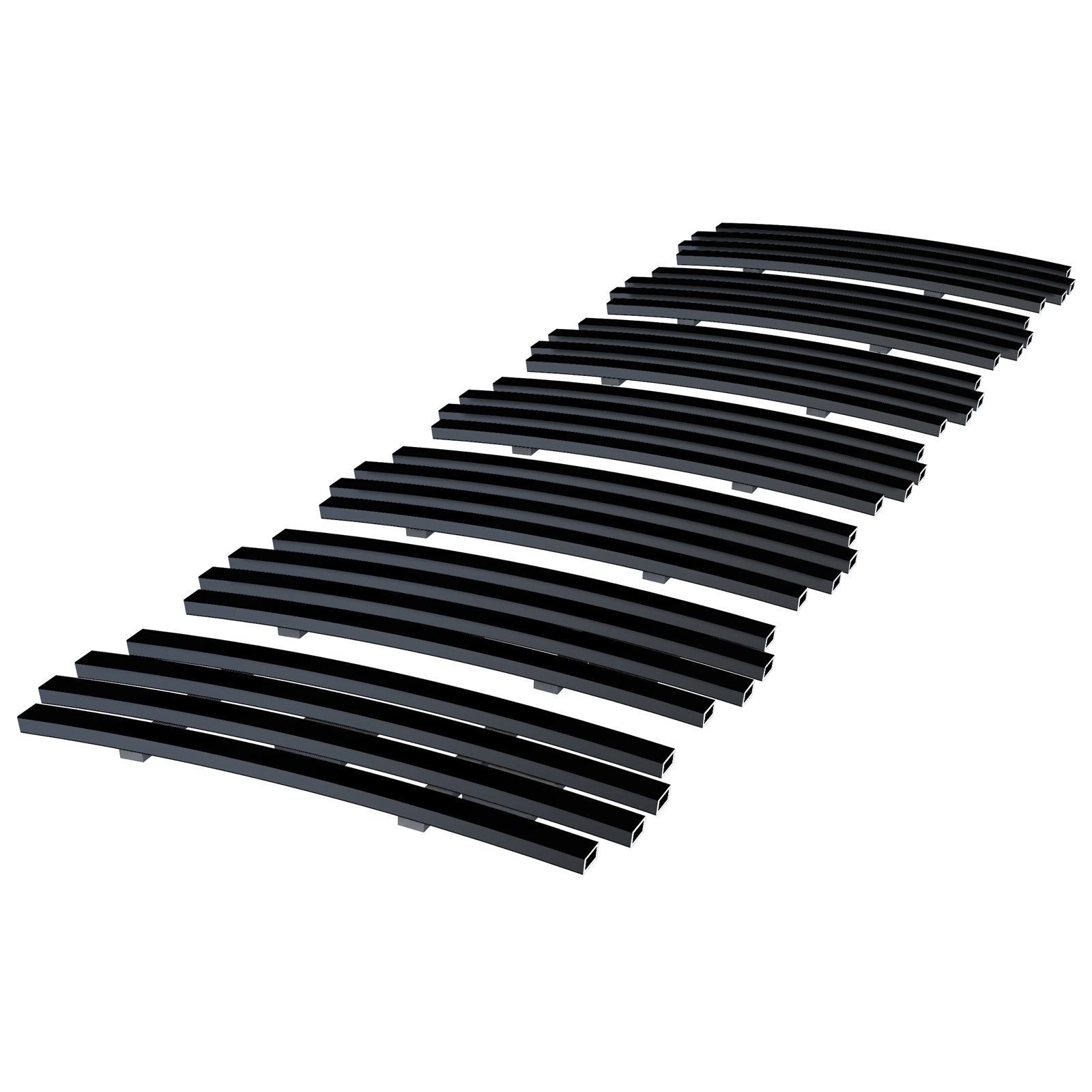2006-2010 Hummer H3/2009-2010 Hummer H3T Main Upper Black Stainless Steel Billet Grille