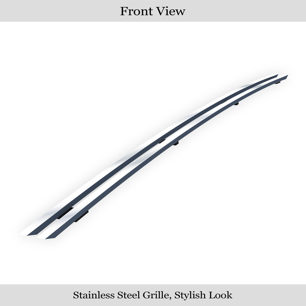 1999-2002 Chevy Silverado 1500 /2000-2006 Chevy Suburban /2000-2006 Chevy Tahoe Top Bumper Stainless Steel Billet Grille