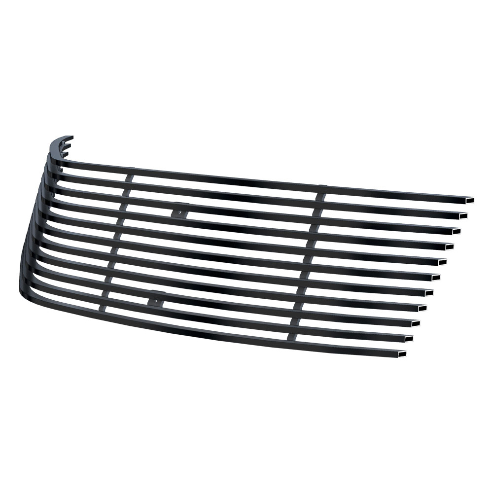 2010-2013 Chevy Camaro Short Not for ZL1 Model Main Upper Black Stainless Steel Billet Grille