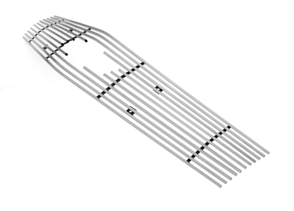 2010-2013 Chevy Camaro Short With Logo Show Not for ZL1 Model Main Upper Stainless Steel Billet Grille
